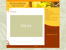 Tablet Screenshot of pearlessenceinn.com